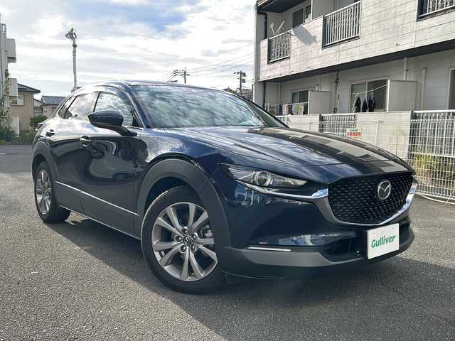 マツダ ＣＸ－３０ XD プロアクティブツーリングセレクション 宮崎県 2021(令3)年 8.5万km ディープクリスタルブルーマイカ ・ワンオーナー/・HDDナビ/・Bluetooth/・バックカメラ/・フルセグTV/・ETC/・前後ドライブレコーダー/・前後コーナーセンサー/・USB入力端子/・CD/DVDチェンジャー/・シートヒーター/・ハンドルヒーター/・ヘッドアップディスプレイ/・ブラインドスポットモニター/・レーダークルーズコントロール/・アイドリングストップ