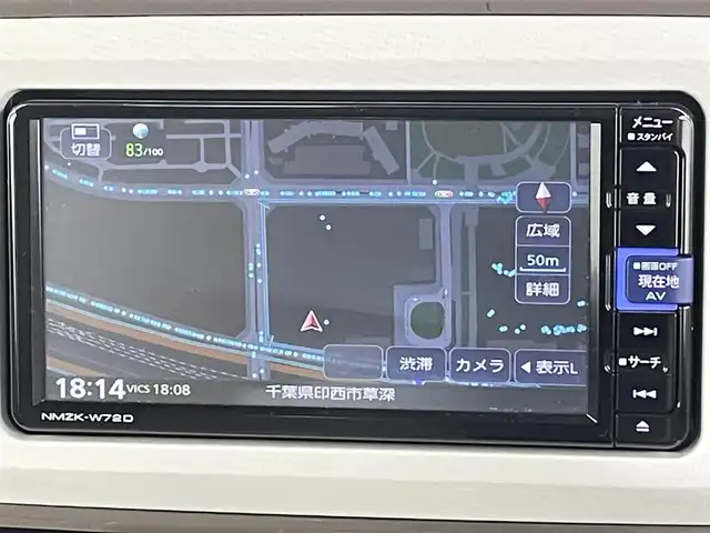 ダイハツ ムーヴ キャンバス G メイクアップ VS SAⅢ 千葉県 2022(令4)年 3.5万km パールホワイトⅢ/ナチュラルベージュマイカメタリック 2トーン 禁煙車/スマートアシストIII/・衝突回避支援ブレーキ/・オートハイビーム/・前後誤発進抑制機能/・先行車発進お知らせ機能/・車線はみ出し警報/・エマージェンシーストップシグナル/両側パワースライドドア/純正7インチナビ/CD/DVD/Bluetooth/フルセグ/アラウンドビューモニター/LEDオートライト/オートハイビーム/シートヒーター/アイドリングストップ/USBポート/プッシュスタート/スマートキー