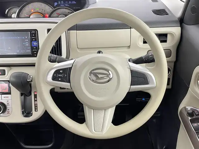 ダイハツ ムーヴ キャンバス G メイクアップ VS SAⅢ 千葉県 2022(令4)年 3.5万km パールホワイトⅢ/ナチュラルベージュマイカメタリック 2トーン 禁煙車/スマートアシストIII/・衝突回避支援ブレーキ/・オートハイビーム/・前後誤発進抑制機能/・先行車発進お知らせ機能/・車線はみ出し警報/・エマージェンシーストップシグナル/両側パワースライドドア/純正7インチナビ/CD/DVD/Bluetooth/フルセグ/アラウンドビューモニター/LEDオートライト/オートハイビーム/シートヒーター/アイドリングストップ/USBポート/プッシュスタート/スマートキー