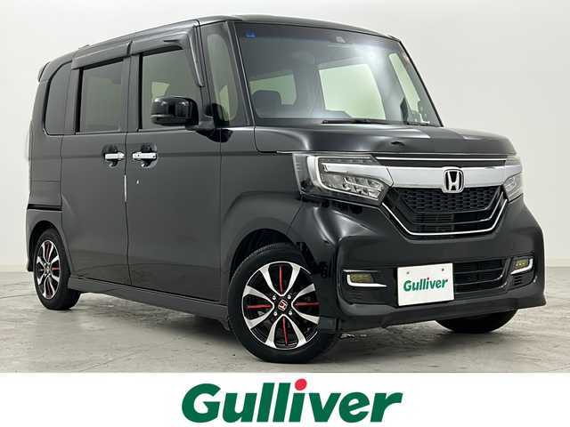ホンダ Ｎ ＢＯＸ カスタム G L ホンダセンシング 宮城県 2019(平31)年 2.8万km クリスタルブラックパール 禁煙車/Honda SENSING/・衝突軽減ブレーキ/・路外逸脱抑制機能/・先行車発進お知らせ機能/・アダプティブクルーズコントロール/・車線維持支援システム/・標識認識機能/・オートハイビーム/両側パワースライドドア/純正7型ナビ/・Bt.CD.iPad.USB.SD/バックカメラ/ビルトインETC/純正ドライブレコーダー(F)/ステアリングスイッチ/プッシュスタート/スマートキー/純正フロアマッド/ロールサンシェード/LEDヘッドライト/LEDフォグランプ/純正14インチアルミホイール/横滑り防止機能/コーナーセンサー