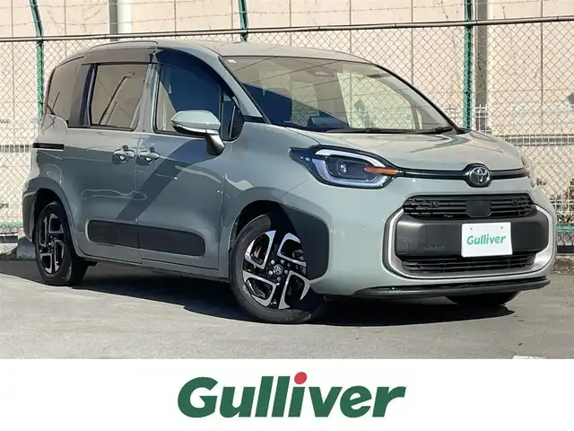 トヨタ シエンタ Z 東京都 2023(令5)年 2.3万km アーバンカーキ コンフォートパッケージ　/純正コネクトナビプラス　/ＴＶ・ＣＤ／ＤＶＤ・ＨＤＭＩ・Ｂｌｕｅｔｏｏｔｈ　/バックモニター　/天井サーキュレーター　/プリクラッシュセーフティ/ブラインドスポットモニター/レーンディパーチャーアラート/レーダークルーズコントロール/両側電動スライドドア　/ビルトインＥＴＣ2.0　/純正アルミホイール