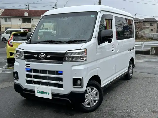 ダイハツ アトレー バン RS 長野県 2022(令4)年 0.9万km シャイニングホワイトパール フルセグテレビ/AM/FM/Bluetooth/iPod/USB/バックカメラ/アイドリングストップ/ETC/両側パワースライドドア/ドアバイザー/プッシュスタート/クルーズコントロール/スペアキー/コーナーセンサー/LEDヘッドライト/オートハイビーム/純正フロアマット/4WD/パワーウィンドウ