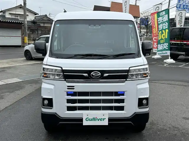 ダイハツ アトレー バン RS 長野県 2022(令4)年 0.9万km シャイニングホワイトパール フルセグテレビ/AM/FM/Bluetooth/iPod/USB/バックカメラ/アイドリングストップ/ETC/両側パワースライドドア/ドアバイザー/プッシュスタート/クルーズコントロール/スペアキー/コーナーセンサー/LEDヘッドライト/オートハイビーム/純正フロアマット/4WD/パワーウィンドウ