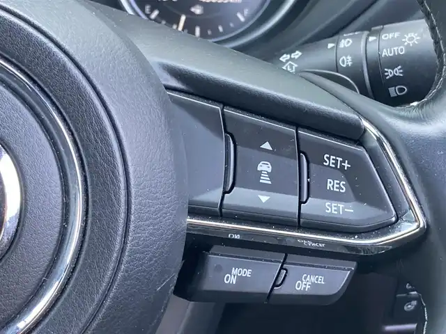 マツダ ＣＸ－８ XD Lパッケージ 香川県 2018(平30)年 4.3万km マシーングレープレミアムM 登録時走行距離：43035km/メーカー純正ナビ/　CD DVD BT フルセグTV/全方位カメラ/衝突被害軽減装置/レーンキープアシスト/レーダークルーズコントロール/クリアランスソナー/ブラインドスポットモニター/ヘッドアップディスプレイ/パワーバックドア/LEDヘッドライト/オートライト/フォグランプ/リアフォグ/こげ茶レザーシート/シートヒーター/パワーシート/シートメモリ/革巻きステアリング/ステアリングスイッチ/ステアリングヒーター/電子パーキングブレーキ/MTモード付AT/パドルシフト/アルミペダル/ETC/前後ドライブレコーダー/ロールサンシェード/プッシュスタート/スマートキー/スペアキー