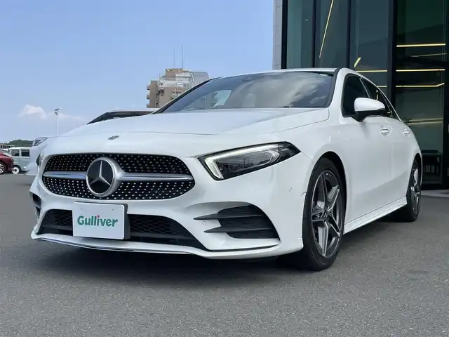 メルセデス・ベンツ Ｍ・ベンツ Ａ２００ｄ AMGライン 東京都 2019(令1)年 2.9万km ポーラホワイト レーダーセーフティパッケージ/純正ナビ/バックカメラ/シートヒーター/ハーフレザーシート/パワーシート/パドルシフト/ドライブレコーダー/ETC2.0/アクティブブレーキアシスト/アテンションアシスト/ブラインドスポットモニター/レーントレーシングアシスト/カメラ＆パーキング/純正18インチAW