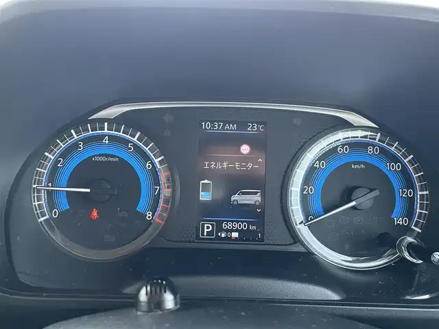 日産 ルークス ハイウェイスター X 長崎県 2022(令4)年 6.9万km フローズンバニラパール アラウンドビューモニター/純正9型ナビ/（フルセグ・DVD・SD・BT)/エマージェンシーブレーキ/レーンキープアシスト/クリアランスソナー/スペアキー/アイドリングストップ/左パワースライドドア/ドライブレコーダー/LEDヘッドライト/ステアリングスイッチ/オートライト/純正フロアマット/ETC