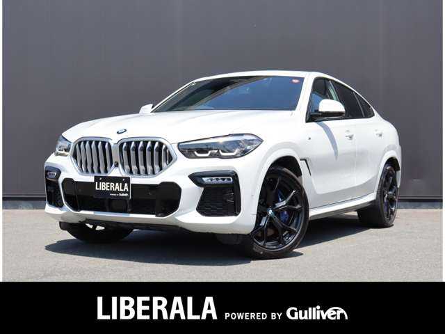 ＢＭＷ Ｘ６ xDrive35d Mスポーツ 静岡県 2020(令2)年 7.5万km ミネラルホワイト 赤革/サンルーフ/harman/kardon/純正ナビ/フルセグTV/HUD/ACC/LKA/BSM/衝突軽減ブレーキ/コンフォートパッケージ/・ベンチレーション/・シートヒーター/・マッサージ/プラスパッケージ/純正21インチAW