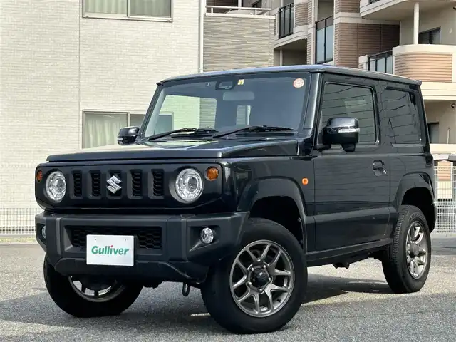 スズキ ジムニー XC 兵庫県 2020(令2)年 3.4万km ブルーイッシュブラックパール3 社外ディスプレイオーディオ(PVH-9300DVSZS)/Bluetooth/CD/DVD/FM/AM/バックカメラ/ビルトインETC/衝突被害軽減ブレーキ/車線逸脱警報/クルーズコントロール/LEDヘッドライト/フォグランプ/オートライト/D/N シートヒーター/プッシュスタート/電格ミラー/純正フロアマット/ISOFIX/パートタイム4WD/横滑り防止装置/スペアキー1本/新車時保証書/取扱説明書