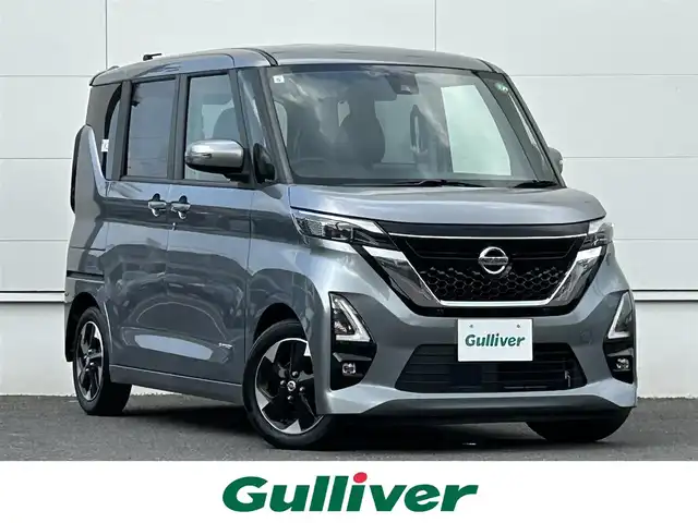 日産 ルークス HWS X プロパイロットED 佐賀県 2022(令4)年 4.4万km チタニウムグレーメタリック プロパイロット/エマージェンシーブレーキ/インテリジェントクルーズコントロール/ソナー/純正ナビ/・TV/BT/CD/インナーミラー型アラウンドビューモニター/純正14インチAW/両側パワースライドドア(ハンズフリー機能)/LEDヘッドライト/フォグランプ/オートライト/電動パーキングスイッチ/プッシュスタート/ETC/電動格納ミラー