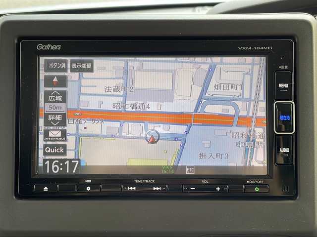 ホンダ Ｎ ＢＯＸ G L ホンダセンシング 愛知県 2017(平29)年 6万km モーニングミストブルーM 純正Gathersナビ/フルセグTV・CD・DVD・Bluetooth/バックカメラ/左側パワースライドドア/Honda SENSING/CMBS/誤発進抑制機能/後方発進抑制機能/歩行者事故低減ステアリング/路外逸脱抑制機能/標識認識機能/アダプティブ・クルーズ・コントロール（ACC）/レーン・キープ・アシスト・システム（LCC）/オートハイビーム/先行車発進お知らせ機能/ETC車載器/オートライト/LEDヘッドライト/スマートキー/プッシュスタート/ステアリングスイッチ/純正フロアマット/純正ドアバイザー/ベンチシート/ディーラー点検整備記録簿（R4・R5)/保証書/スペアスマートキー