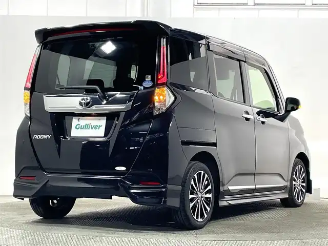 トヨタ ルーミー カスタムG－T 大阪府 2020(令2)年 4.8万km ブラックマイカメタリック モデリスタエアロ 純正9incナビTV バックカメラ 両側パワースライドドア レーダークルコン 衝突軽減ブレーキ レーンアシスト クリアランスソナー スマートキー プッシュスタート 前後ドライブレコーダー ETC