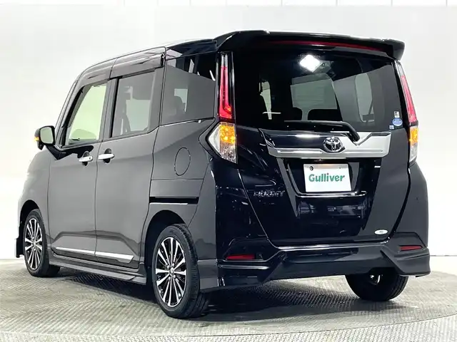 トヨタ ルーミー カスタムG－T 大阪府 2020(令2)年 4.8万km ブラックマイカメタリック モデリスタエアロ 純正9incナビTV バックカメラ 両側パワースライドドア レーダークルコン 衝突軽減ブレーキ レーンアシスト クリアランスソナー スマートキー プッシュスタート 前後ドライブレコーダー ETC