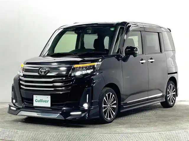 トヨタ ルーミー カスタムG－T 大阪府 2020(令2)年 4.8万km ブラックマイカメタリック モデリスタエアロ 純正9incナビTV バックカメラ 両側パワースライドドア レーダークルコン 衝突軽減ブレーキ レーンアシスト クリアランスソナー スマートキー プッシュスタート 前後ドライブレコーダー ETC