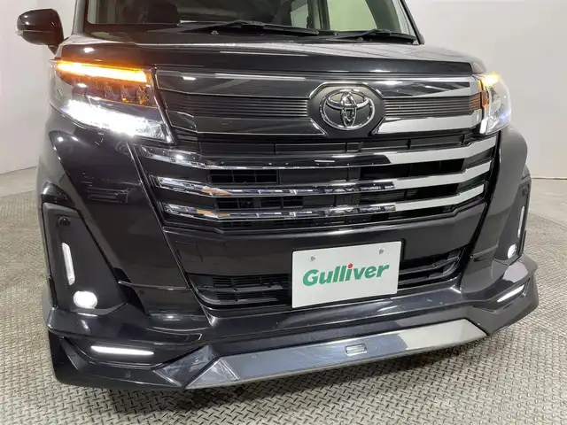 トヨタ ルーミー カスタムG－T 大阪府 2020(令2)年 4.8万km ブラックマイカメタリック モデリスタエアロ 純正9incナビTV バックカメラ 両側パワースライドドア レーダークルコン 衝突軽減ブレーキ レーンアシスト クリアランスソナー スマートキー プッシュスタート 前後ドライブレコーダー ETC