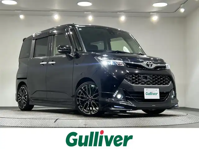 トヨタ タンク カスタムG－T 愛知県 2016(平28)年 3.9万km ブラックマイカメタリック 純正9インチナビ/モデリスタフルエアロ/衝突軽減ブレーキ/両側電動スライドドア/ビルトインETC/LEDヘッドライト/バックカメラ/クルーズコントロール/ドライブレコーダー/フルセグTV/Bluetooth/プッシュスタート/スマートキー/スペアキー/CD/DVD再生/アイドリングストップ/ミュージックサーバー/純正フロアマット/オートライト/禁煙車/社外17インチアルミホイール/ウィンカーミラー/電動格納ミラー/フォグランプ/オートエアコン/ステアリングリモコン/横滑り防止装置