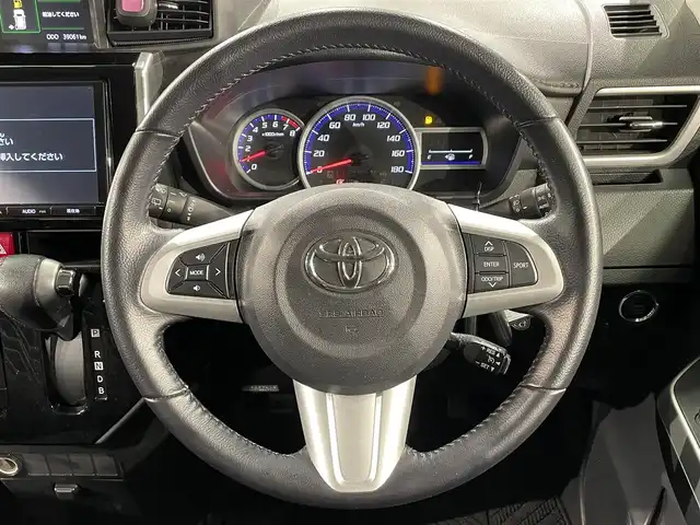 トヨタ タンク カスタムG－T 愛知県 2016(平28)年 3.9万km ブラックマイカメタリック 純正9インチナビ/モデリスタフルエアロ/衝突軽減ブレーキ/両側電動スライドドア/ビルトインETC/LEDヘッドライト/バックカメラ/クルーズコントロール/ドライブレコーダー/フルセグTV/Bluetooth/プッシュスタート/スマートキー/スペアキー/CD/DVD再生/アイドリングストップ/ミュージックサーバー/純正フロアマット/オートライト/禁煙車/社外17インチアルミホイール/ウィンカーミラー/電動格納ミラー/フォグランプ/オートエアコン/ステアリングリモコン/横滑り防止装置
