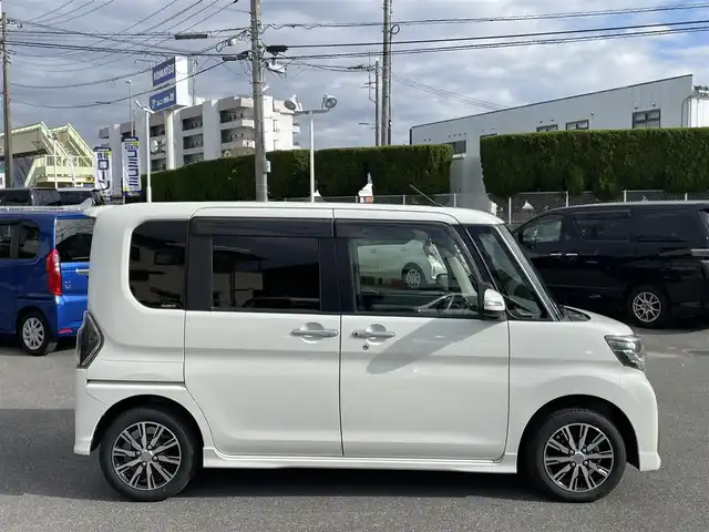 ダイハツ タント カスタム X トップED SAⅡ 山梨県 2016(平28)年 9.2万km パールホワイトⅢ (株)IDOMが運営する【じしゃロン○○店】の自社ローン対象車両になります。こちらは現金ご利用時の価格です。/自社ローンご希望の方は別途その旨お申付け下さい。/純正SDナビ（NSZN-W68D）/フルセグTV・CD/DVD・BT接続/バックカメラ/ドライブレコーダー/ハーフレザー/D席シートヒーター/両側パワースライドドア/スマートキーｘ２/純正フロアマット/純正15インチＡＷ