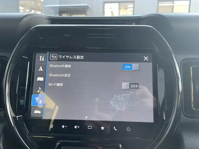 スズキ ハスラー HYBRID X 滋賀県 2024(令6)年 0.5万km デニムブルー ガンメタリック 2トーン 純正9型ナビ/（BT/CD/DVD/USB/AppleCarPlay/AndroidAuto/フルセグ）/全方位カメラ/シートヒーター/衝突被害軽減ブレーキ/レーダークルーズコントロール/レーンキープアシスト/アイドリングストップ/横滑り防止装置/ステアリングスイッチ/クリアランスソナー/オートライト/LEDヘッドライト