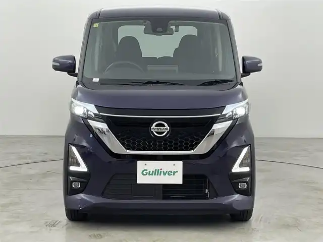 日産 ルークス HWS X プロパイロットED 福岡県 2020(令2)年 1.3万km アメジストパープル 純正９型ナビ（ＢＴ，フルセグＴＶ）　/全方位カメラ　/ＥＴＣ　/ナビ連動前後ドライブレコーダー　/ＡＣＣ　/プロパイロット　/コーナーセンサー　/エマージェンシーブレーキ　/レーンキープ　/両側電動スライドドア　/ＬＥＤ