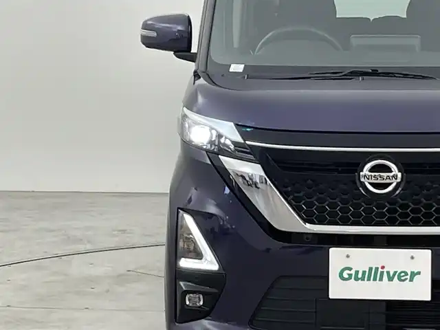 日産 ルークス HWS X プロパイロットED 福岡県 2020(令2)年 1.3万km アメジストパープル 純正９型ナビ（ＢＴ，フルセグＴＶ）　/全方位カメラ　/ＥＴＣ　/ナビ連動前後ドライブレコーダー　/ＡＣＣ　/プロパイロット　/コーナーセンサー　/エマージェンシーブレーキ　/レーンキープ　/両側電動スライドドア　/ＬＥＤ
