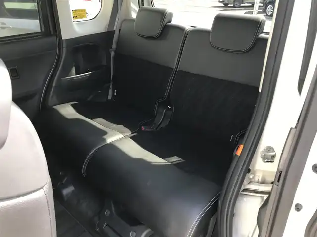 ダイハツ タント カスタム RS トップED SA Ⅲ 栃木県 2017(平29)年 9.8万km パールホワイトⅢ 純正メモリナビ/（CD/DVD/SD/USB/BT/フルセグTV）/スマートキー/プッシュスタート/スマートアシスト３/バックカメラ/運転席シートヒーター/ハーフレザーシート/両側パワースライドドア/前方ドライブレコーダー/電動核のミラー/ステアリングスイッチ/レザーステアリング