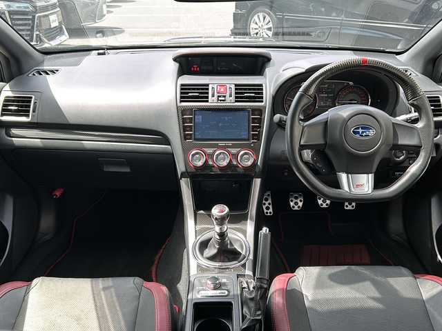 スバル ＷＲＸ ＳＴＩ STI 大阪府 2014(平26)年 6.3万km クリスタルブラックシリカ アプライドA型/ターボ　４ＷＤ　社外ナビ　ＣＤ　ＤＶＤ　ＢＴ　フルセグＴＶ　バックカメラ　　ドラレコ　　革シート　前席シートヒーター　　前席パワーシート　　オートライト　ＥＴＣ　スマートキー