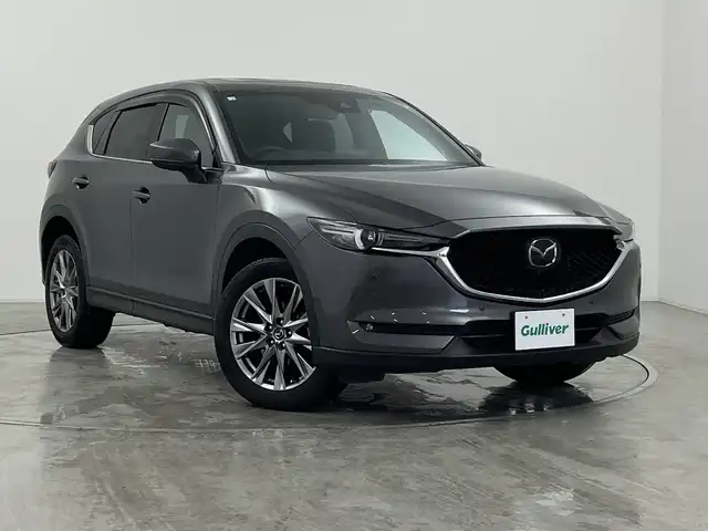 マツダ ＣＸ－５ XD エクスクルーシブモード 群馬県 2020(令2)年 2.3万km マシーングレープレミアムM サンルーフ　純正８型ナビ　全周囲カメラ　ＢＯＳＥサウンド　電動リアゲート　レザーシート　シートヒーター／エアシート　ステアリングヒーター　パドルシフト　ＥＴＣ　ＢＳＭ　革巻きステアリング　禁煙