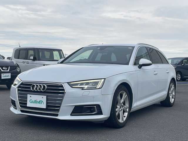 アウディ Ａ４ アバント2．0TFSIスポーツ 香川県 2018(平30)年 5.7万km パール 純正ナビ/バーチャルコクピット/バックカメラ/ＬＥＤヘッドライト/レーダークルーズ/コーナーセンサー/パワーバックドア/プッシュスタート/ＥＴＣ/パワーシート