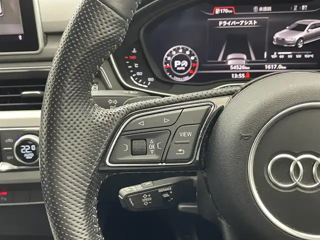 アウディ Ａ４ アバント 2.0TFSIクワトロスポーツ 滋賀県 2017(平29)年 5.5万km クォーツグレーM 純正7インチナビ/・TV・Bluetooth・CD・AUX/全方位カメラ/プレミアムサウンド(bang&olufsen)/パーキングセンサー/パーキングアシスト/クルーズコントロール/横滑り防止機能/前後ドライブレコーダー/ビルトインETC/パドルシフト/ステアリングスイッチ/電子パーキング機能/ブレーキホールド機能/GPSレシーバー