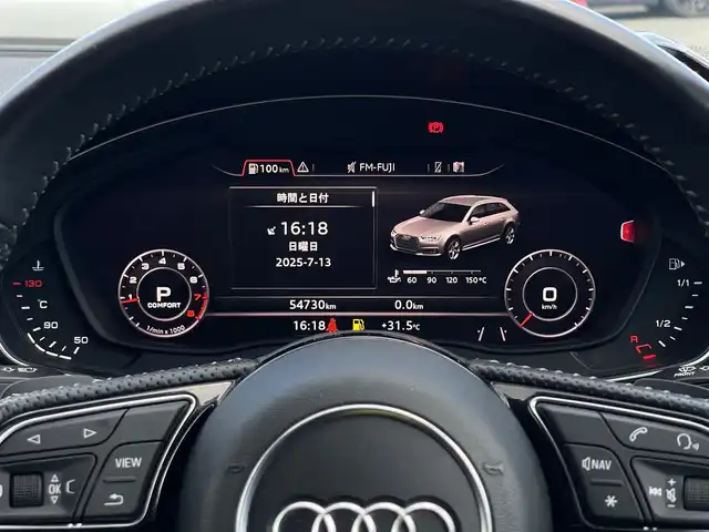 アウディ Ａ４ アバント 2.0TFSIクワトロスポーツ 山梨県 2017(平29)年 5.5万km クォーツグレーM Bang＆Olufsen /マトリクスLED /アシスタンス/純正ＭＭＩナビ/全周囲カメラ/ＢＴ/フルセグ/ＣＤ/ＤＶＤ/バーチャルＣ/ＡＣＣ/ＢＳＡ/ＬＫＡ/Ａライト/Ａハイビーム/黒半革/シートＨ/Ｐシート/Ｐバックドア/前後ドラレコ/ＥＴＣ/保証書
