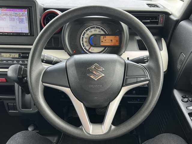 スズキ スペーシア HYBRID G 石川県 2020(令2)年 4.5万km オフブルーM 社外SDナビゲーション/【CD・Bluetooth・ワンセグTV】/バックカメラ/ビルドインETC/衝突軽減システム/アイドリングストップ/横滑り防止機能/リアパーキングセンサー/レーンキープアシスト/プッシュスタート/AAC/オートライト/・ハロゲンライト/社外フロアマット
