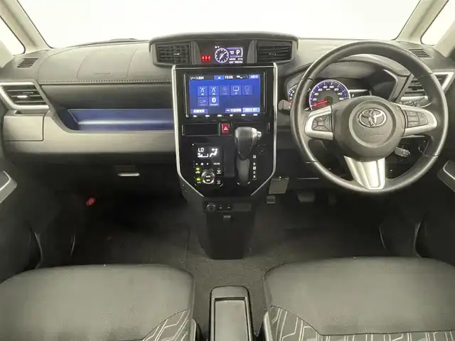 トヨタ ルーミー カスタムG－T 岡山県 2019(平31)年 5.3万km レーザーブルークリスタルシャイン 純正9インチナビ/・型番：NSZT-Y68T/【CD/DVD/AMFM/BT/TV】/バックカメラ/両側パワースライドドア/クルーズコントロール/LEDヘッドライト/LEDフォグランプ/オートライト/前後コーナーセンサー/前後ドライブレコーダー/後席サンシェード/スマートアシストII/前席シートヒーター