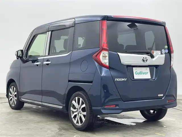 トヨタ ルーミー カスタムG－T 岡山県 2019(平31)年 5.3万km レーザーブルークリスタルシャイン 純正9インチナビ/・型番：NSZT-Y68T/【CD/DVD/AMFM/BT/TV】/バックカメラ/両側パワースライドドア/クルーズコントロール/LEDヘッドライト/LEDフォグランプ/オートライト/前後コーナーセンサー/前後ドライブレコーダー/後席サンシェード/スマートアシストII/前席シートヒーター