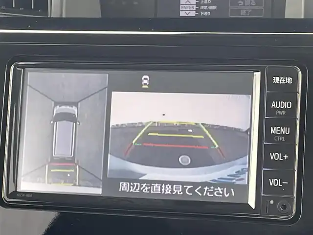 トヨタ ルーミー カスタムG 福岡県 2019(令1)年 4.4万km ブライトシルバーM スマートアシスト/衝突軽減/レーンアシスト/クリアランスソナー/クルーズコントロール/純正ナビ（ＮＳＣＮ－Ｗ６８）/ワンセグTV/CD/BT/AM/FM/AUX/全周囲カメラ/両側パワースライドドア/社外ＡＷ/ＬＥＤオートライト/オートハイビーム/フォグランプ/アイドリングストップ/スマートキー/プッシュスタート/ロールサンシェード