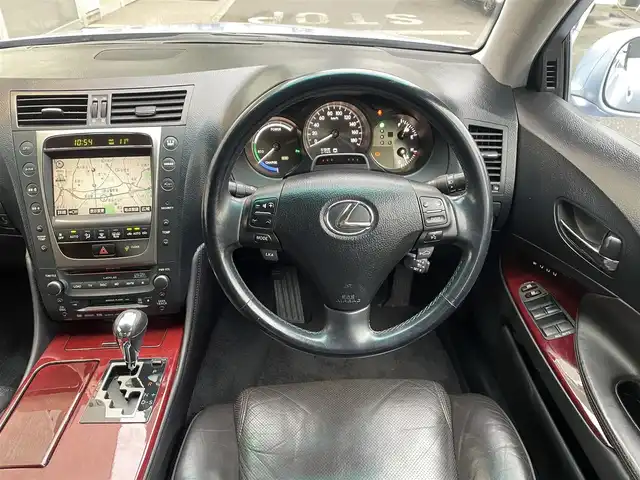 レクサス ＧＳ 450h バージョンL 埼玉県 2006(平18)年 17.7万km プレミアムライトブルー /サンルーフ//純正HDDナビ//バックカメラ//レザーシート//前2席パワーシート//前2席シートヒーター//前2席エアシート//クルーズコントロール//ビルトインETC//スマートキー//キセノン//PCS 衝突軽減ブレーキ//クリアランスソナー//W.サイドエアバッグ//カーテン.ニーエアバッグ//ABS//横滑り防止装置//電動リヤシェード//オートライト//Fフォグランプ//スモークフィルム//純正18インチAW//新車時保証書//取扱説明書//ナビ取説