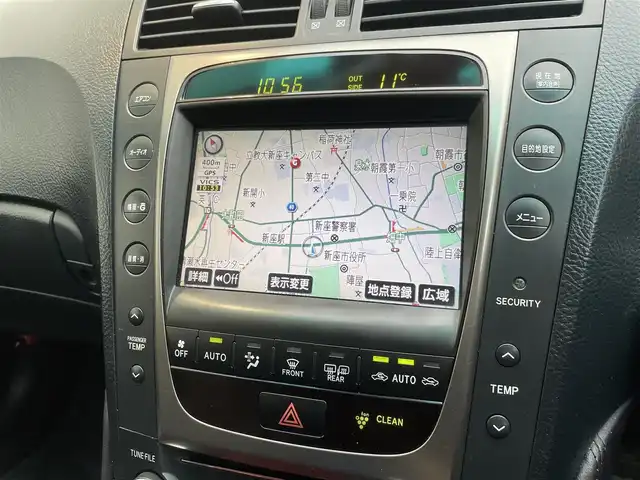 レクサス ＧＳ 450h バージョンL 埼玉県 2006(平18)年 17.7万km プレミアムライトブルー /サンルーフ//純正HDDナビ//バックカメラ//レザーシート//前2席パワーシート//前2席シートヒーター//前2席エアシート//クルーズコントロール//ビルトインETC//スマートキー//キセノン//PCS 衝突軽減ブレーキ//クリアランスソナー//W.サイドエアバッグ//カーテン.ニーエアバッグ//ABS//横滑り防止装置//電動リヤシェード//オートライト//Fフォグランプ//スモークフィルム//純正18インチAW//新車時保証書//取扱説明書//ナビ取説