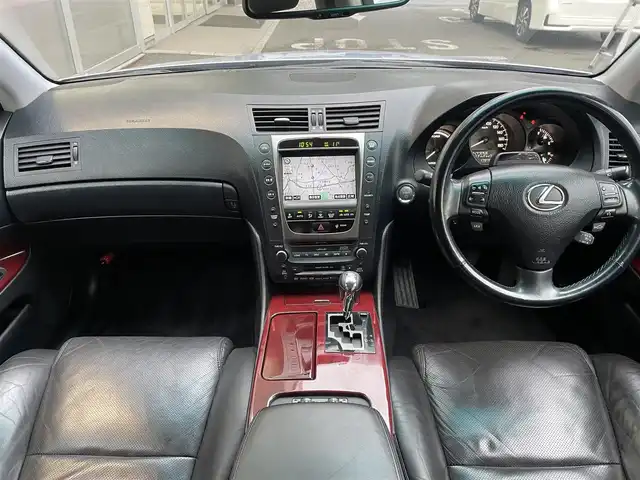 レクサス ＧＳ 450h バージョンL 埼玉県 2006(平18)年 17.7万km プレミアムライトブルー /サンルーフ//純正HDDナビ//バックカメラ//レザーシート//前2席パワーシート//前2席シートヒーター//前2席エアシート//クルーズコントロール//ビルトインETC//スマートキー//キセノン//PCS 衝突軽減ブレーキ//クリアランスソナー//W.サイドエアバッグ//カーテン.ニーエアバッグ//ABS//横滑り防止装置//電動リヤシェード//オートライト//Fフォグランプ//スモークフィルム//純正18インチAW//新車時保証書//取扱説明書//ナビ取説