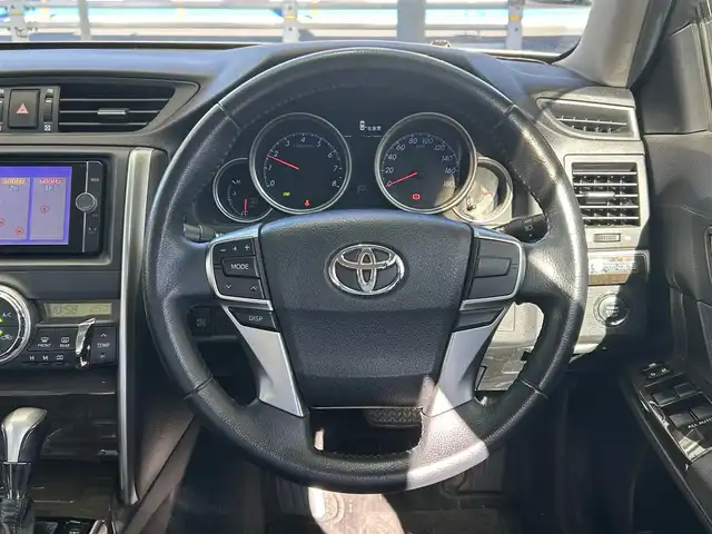 トヨタ マークＸ 250G 愛知県 2012(平24)年 4.2万km ホワイトパールクリスタルシャイン ワンオーナー/純正SDナビ(FM/AM/CD/DVD/BT/DS/フルセグ)/バックカメラ/パワーシート(D席)/ドライブレコーダー/HIDヘッドライト/フォグランプ/純正AW16インチ/電動格納ミラー/純正フロアマット/ETC/ドアバイザー/プッシュスタート/スマートキー・スペアキー１本/ステアリングリモコン/ABS/取扱説明書・保証書