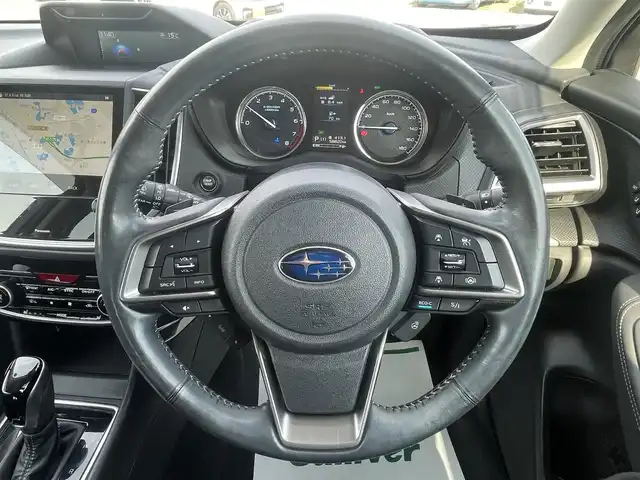 スバル フォレスター ハイブリッド アドバンス 兵庫県 2021(令3)年 5.9万km マグネタイトグレーメタリック 純正ディーラーオプションナビ/フルセグ/Bluetooth接続/CD/DVD/BD/バック、左サイド、フロントカメラ/デジタルインナーミラー/アイサイト/パワーバックドア/純正AW付冬タイヤ/ルーフレール/ETC/ハーフレザーシート/パワーシート/シートメモリー/全席シートヒーター/ステアリングヒーター/パドルシフト/オートクルーズコントロール/ステアリングリモコン