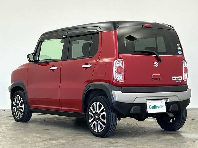 スズキ ハスラー J ターボ 三重県 2019(令1)年 3.5万km フェニックスレッドパール/ブルーイッシュブラックパール /禁煙車//社外ナビ/・フルセグ・Bluetooth・CD・DVD・SD//全方位カメラ//4WD//衝突軽減ブレーキ//車線逸脱警報//前席シートヒーター//パドルシフト//クルーズコントロール//ビルトインETC//アイドリングストップ//革巻きステアリング//ステアリングスイッチ//純正フロアマット//フォグランプ//オートライト//プッシュスタート//スマートキー