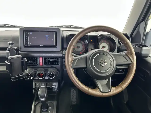 スズキ ジムニー XL 愛知県 2021(令3)年 3.9万km ブルーイッシュブラックパール3 4WD/スズキセーフティサポート/　　・デュアルセンサーブレーキサポート/　　・誤発進抑制機能/　　・車線逸脱警報機能/　　・標識認識機能/パイオニア製7インチディスプレイオーディオ/　　CD/DVD/BT/バックカメラ/ドライブレコーダー/シートヒーター/ダウンヒルアシストコントロール/背面タイヤ