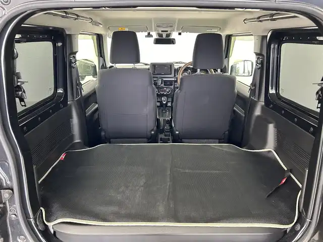 スズキ ジムニー XL 愛知県 2021(令3)年 3.9万km ブルーイッシュブラックパール3 4WD/スズキセーフティサポート/　　・デュアルセンサーブレーキサポート/　　・誤発進抑制機能/　　・車線逸脱警報機能/　　・標識認識機能/パイオニア製7インチディスプレイオーディオ/　　CD/DVD/BT/バックカメラ/ドライブレコーダー/シートヒーター/ダウンヒルアシストコントロール/背面タイヤ