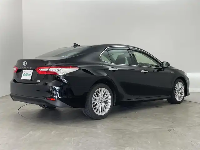 トヨタ カムリ G レザーパッケージ 埼玉県 2020(令2)年 1.9万km アティチュードブラックマイカ 純正ディスプレイオーディオ　バックカメラ　ＢＳＭ　ＨＵＤ　セーフティセンス　ビルトインＥＴＣ　レーダークルーズ　シートヒーター　純正アルミ　オートブレーキホールド　オートハイビーム　ＬＥＤライト