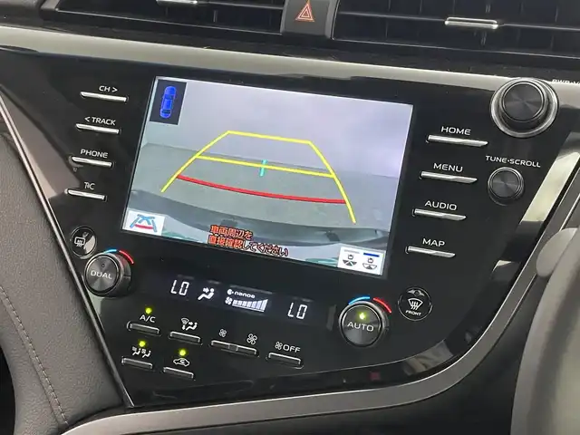 トヨタ カムリ G レザーパッケージ 埼玉県 2020(令2)年 1.9万km アティチュードブラックマイカ 純正ディスプレイオーディオ　バックカメラ　ＢＳＭ　ＨＵＤ　セーフティセンス　ビルトインＥＴＣ　レーダークルーズ　シートヒーター　純正アルミ　オートブレーキホールド　オートハイビーム　ＬＥＤライト