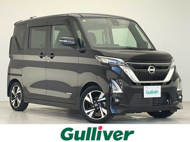 日産 ルークス HWS Gターボ プロパイロットED 愛知県 2020(令2)年 4.1万km ブラック プロパイロット/純正ナビ/両側パワースライドドア/全方位カメラ/クルーズコントロール/バックカメラ/コーナーセンサー/純正アルミホイール/LEDヘッドライト/オートライト/ドライブレコーダー/ETC/衝突軽減システム/フルセグ/CD/Bluetooth/ステアリングスイッチ/スマートキー/プッシュスタート