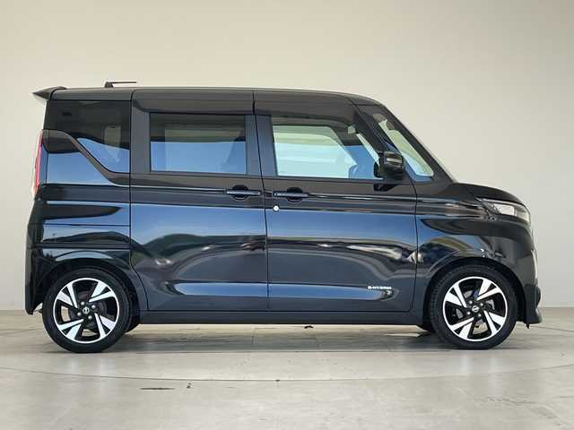 日産 ルークス HWS Gターボ プロパイロットED 愛知県 2020(令2)年 4.1万km ブラック プロパイロット/純正ナビ/両側パワースライドドア/全方位カメラ/クルーズコントロール/バックカメラ/コーナーセンサー/純正アルミホイール/LEDヘッドライト/オートライト/ドライブレコーダー/ETC/衝突軽減システム/フルセグ/CD/Bluetooth/ステアリングスイッチ/スマートキー/プッシュスタート