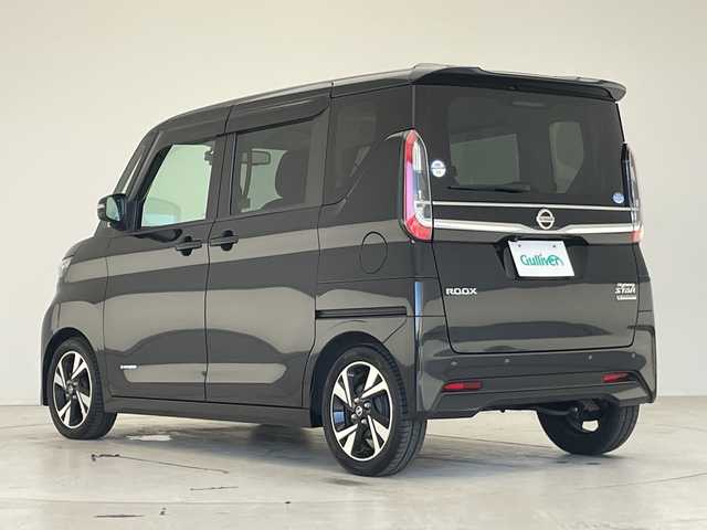 日産 ルークス HWS Gターボ プロパイロットED 愛知県 2020(令2)年 4.1万km ブラック プロパイロット/純正ナビ/両側パワースライドドア/全方位カメラ/クルーズコントロール/バックカメラ/コーナーセンサー/純正アルミホイール/LEDヘッドライト/オートライト/ドライブレコーダー/ETC/衝突軽減システム/フルセグ/CD/Bluetooth/ステアリングスイッチ/スマートキー/プッシュスタート