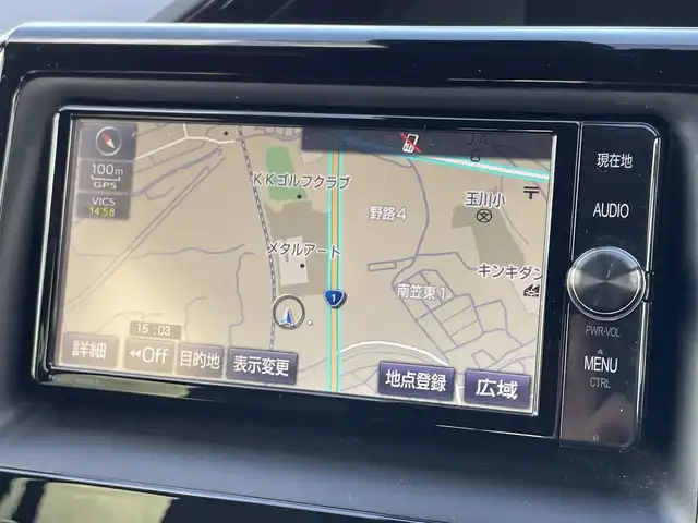 トヨタ エスクァイア Gi 滋賀県 2018(平30)年 4.3万km スパークリングブラックパールクリスタルシャイン 純正ナビ/CD/DVD/Bluetooth/フルセグテレビ/バックカメラ/両側パワースライドドア/ETC/セーフティセンスC/・プリクラッシュセーフティ/・レーンディパーチャーアラート/・オートマチックハイビーム/インテリジェントクリアランスソナー/クルーズコントロール/LEDヘッドライト/オートライト/ブラック合皮シート/シートヒーター /プッシュスタート /スマートキー