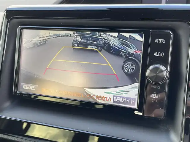 トヨタ エスクァイア Gi 滋賀県 2018(平30)年 4.3万km スパークリングブラックパールクリスタルシャイン 純正ナビ/CD/DVD/Bluetooth/フルセグテレビ/バックカメラ/両側パワースライドドア/ETC/セーフティセンスC/・プリクラッシュセーフティ/・レーンディパーチャーアラート/・オートマチックハイビーム/インテリジェントクリアランスソナー/クルーズコントロール/LEDヘッドライト/オートライト/ブラック合皮シート/シートヒーター /プッシュスタート /スマートキー