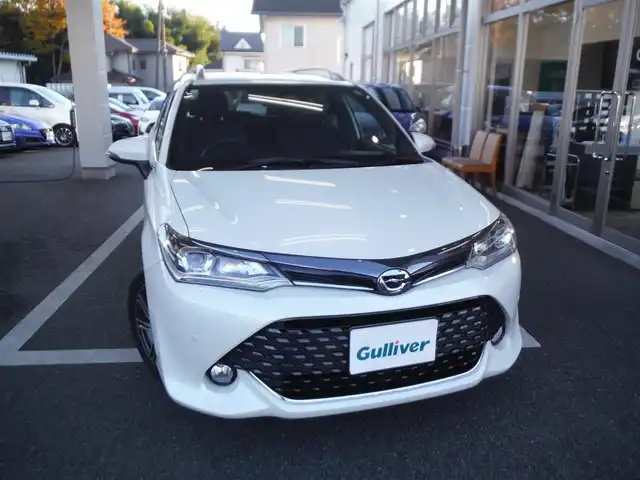 トヨタ カローラ フィールダー 1．5G ダブルバイビー 東京都 2016(平28)年 2.3万km パール ワンオーナー車/保証書・取説あり/純正ナビ・TV・DVD・BT/　バックカメラ・2.0ETC/　nanoe/　ドライブレコーダー/トヨタセーフティセンス/　プリクラッシュセーフティ/　レーンキープアシスト/　コーナーセンサー/LEDヘッドライト/ハーフレザーシート/スマートキー×2個